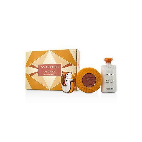 Omnia Indian Garnet Coffret: Eau De Toilette Spray 15ml/0.5oz + Scented Soap 150g/5.3oz + Body Lotion 75ml/2.5oz  3pcs