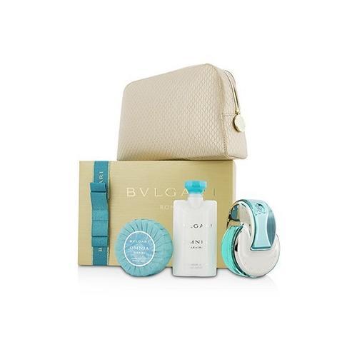 Omnia Paraiba Coffret: Eau De Toilette Spray 65ml/2.2oz + Body Lotion 75ml/2.5oz + Soap 75g/2.6oz + Pouch  3pcs+1pouch