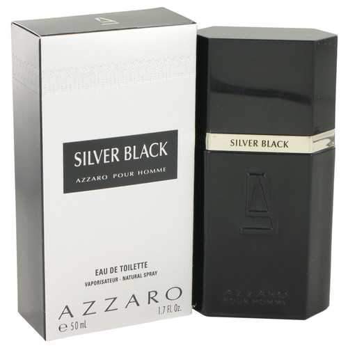 Silver Black by Azzaro Eau De Toilette Spray 1.7 oz (Men)